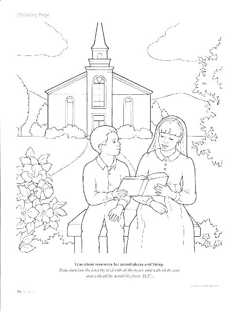The best free Church coloring page images. Download from 680 ...