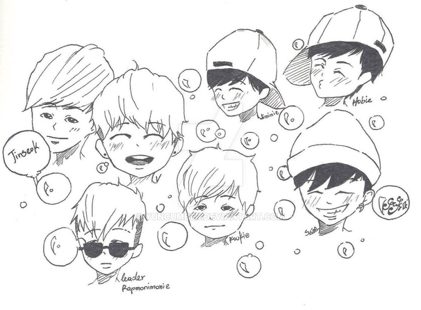 Download Bts Coloring Pages Picture - Whitesbelfast - Coloring Home