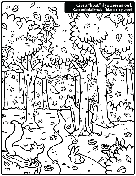 Hidden Owl Find On  | Owl Coloring Pages, Coloring Pages, Animal  Coloring Pages - Coloring Home