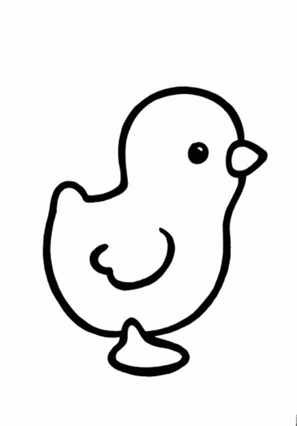 Baby Chicks Coloring Pages : Basket Easter Coloring Pages Eggs ...