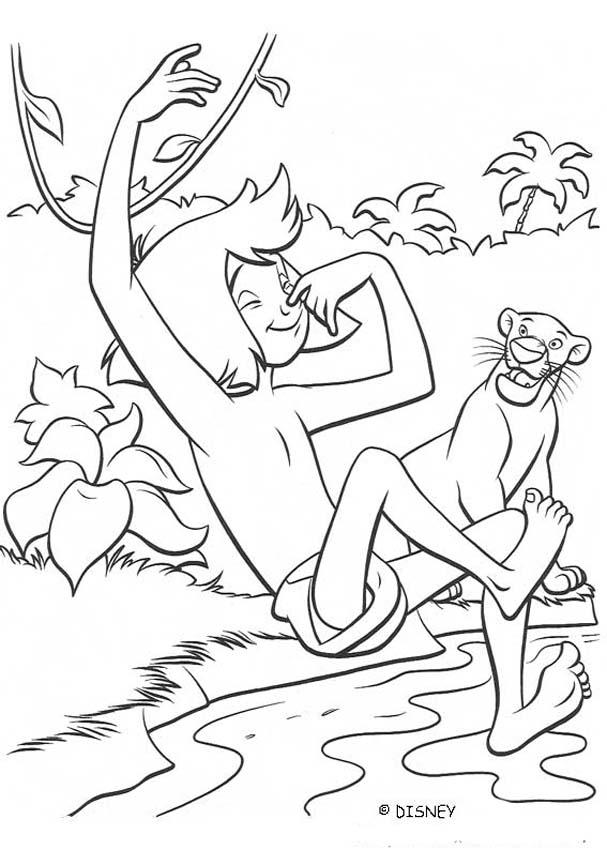 THE JUNGLE BOOK coloring pages - The Jungle Book 18