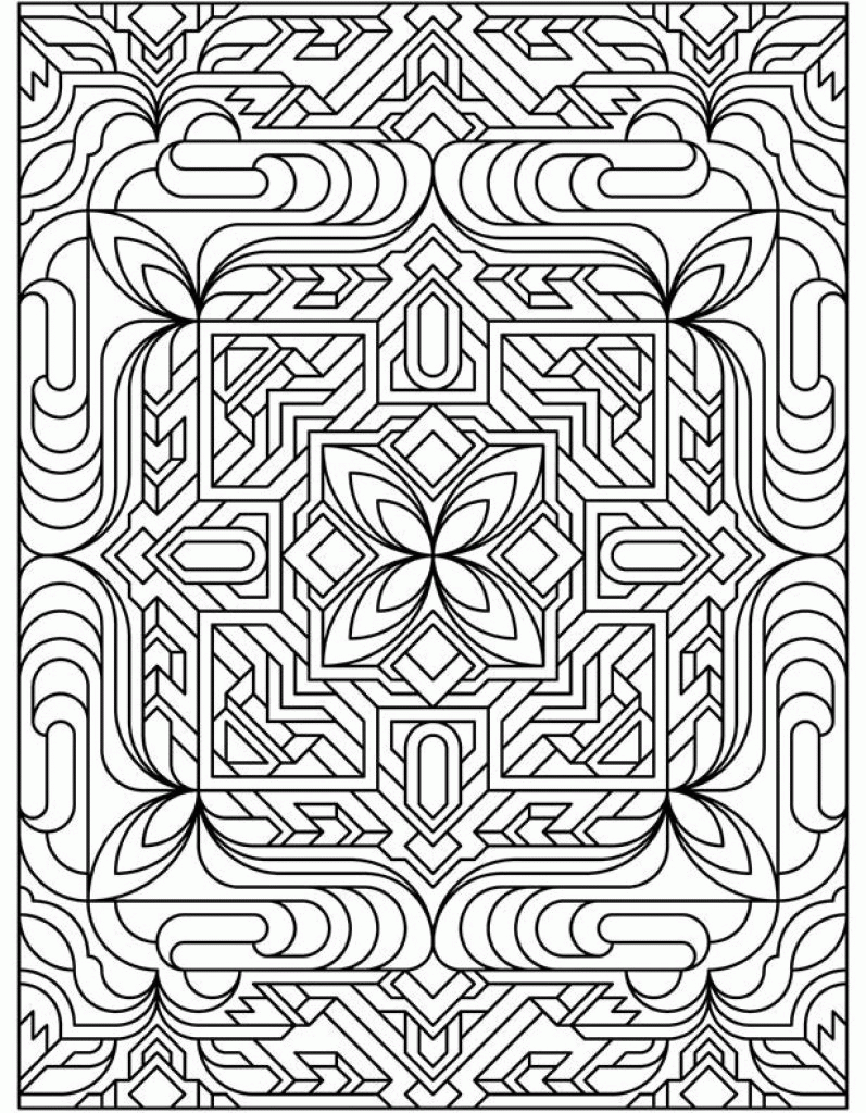 Exercise Challenging Coloring Pages 1328 Free Printable Coloring ...