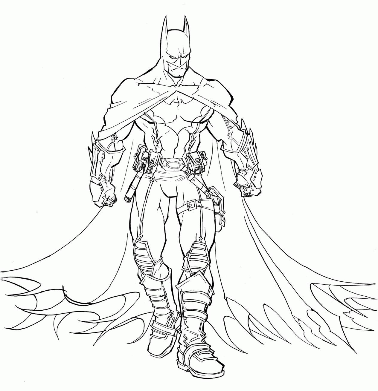 batman dark knight coloring pages to print