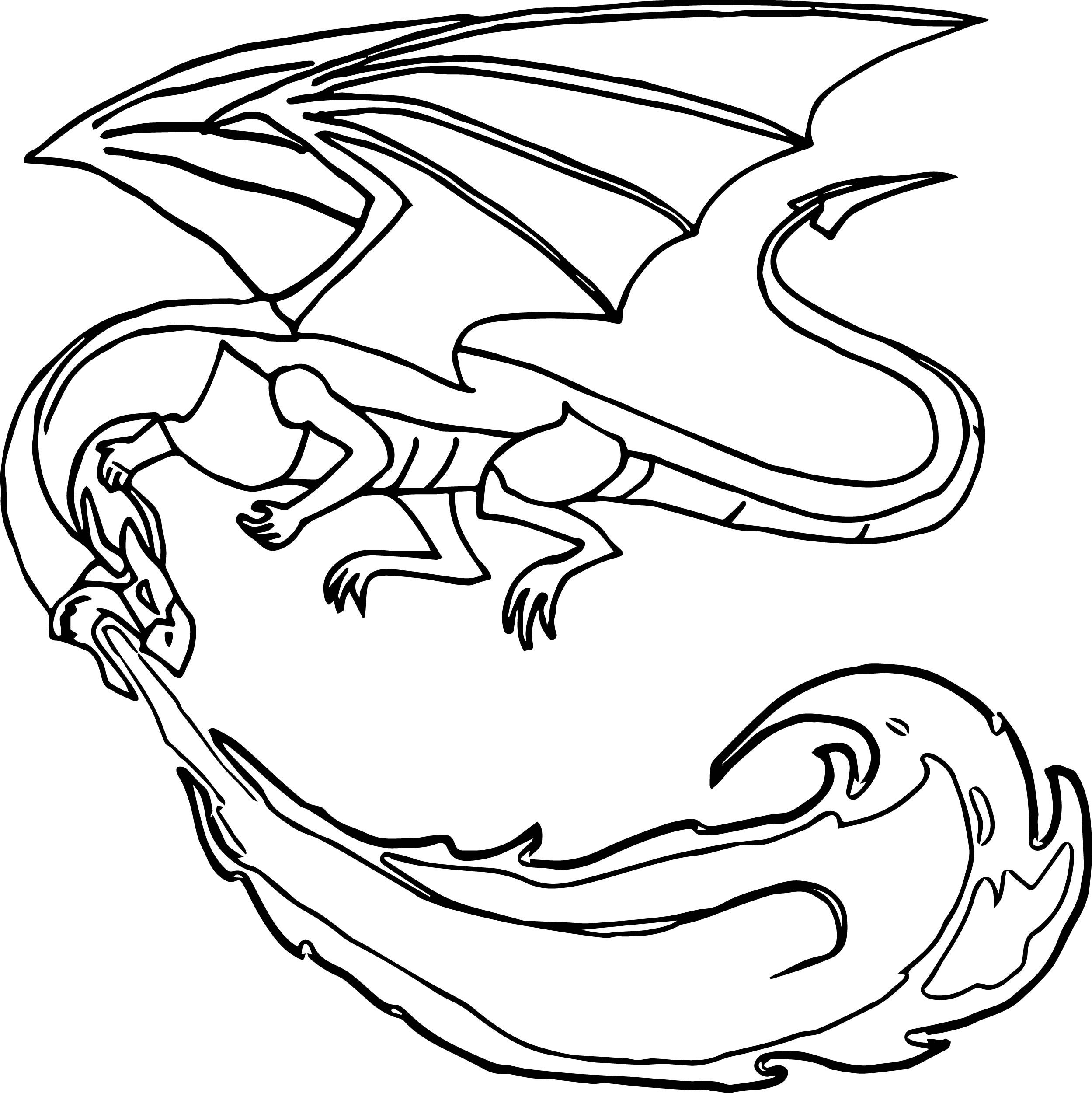 awesome Dragon Fire Coloring Page | Dragon coloring page, Coloring pages,  Fire breathing dragon