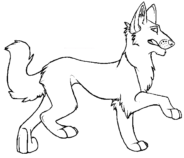 Jackal coloring page - Animals Town - animals color sheet - Jackal free  printable coloring pages animals