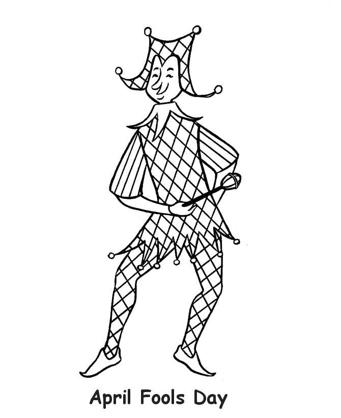 Drawing Jester #148707 (Characters) – Printable coloring pages