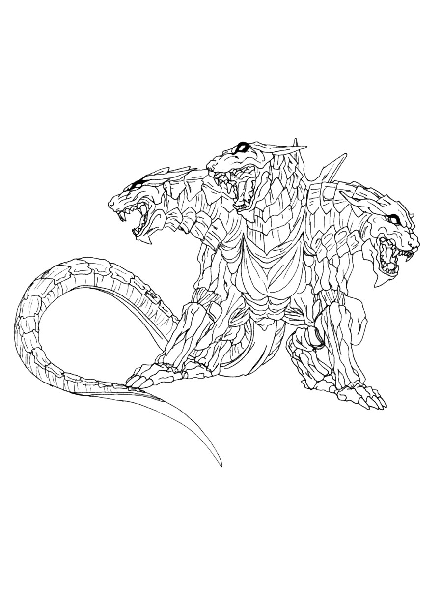 Free Cerberus coloring pages. Download and print Cerberus coloring pages
