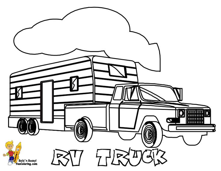 Boys Coloring Pick Up Truck at YesColoring | Truck coloring pages, Custom  ford ranger, Custom wheels trucks