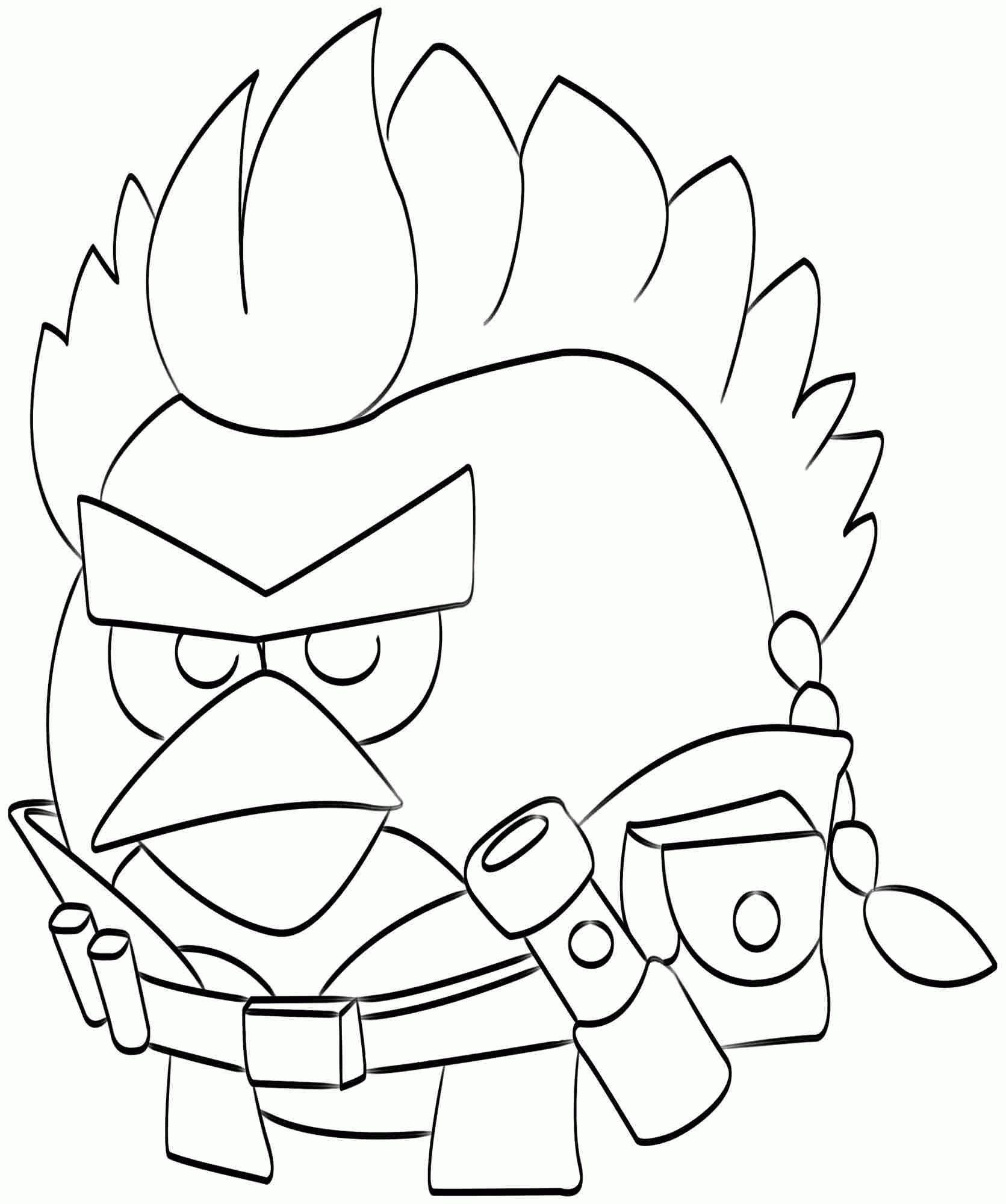 Free Printable Angry Birds Color Pages Nice - Coloring pages