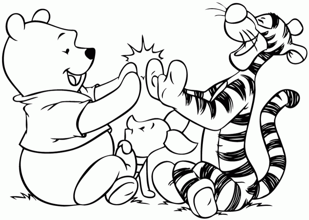 Pooh And Friends Coloring Pages | Download cool HD wallpapers here.