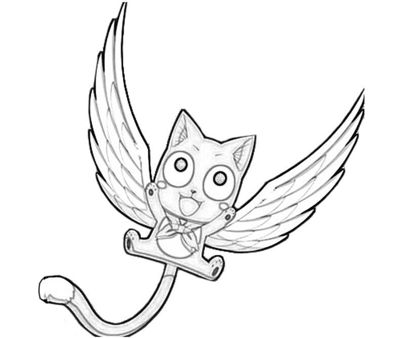 Fairy Tail Coloring Pages – AZ Coloring Pages Fairy Tail Color ...