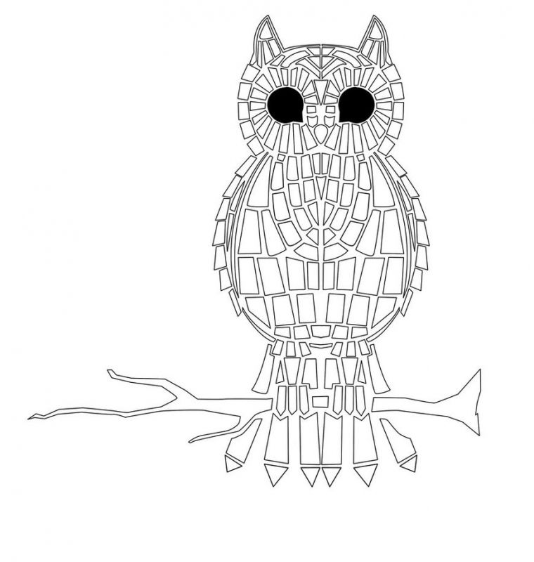Mosaic Coloring Pages Free Printable | Coloring Pages Kids Collection