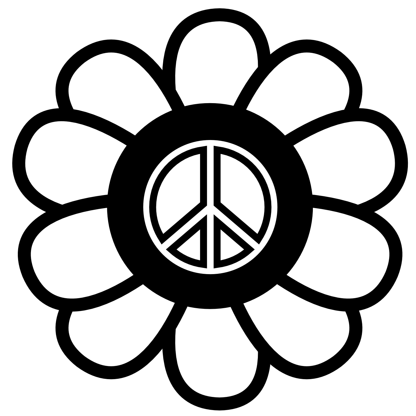 Printable Peace Signs - Cliparts.co