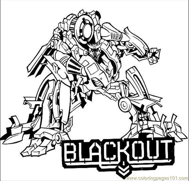 Transformers Coloring Page 12 Coloring Page - Free Transformers Coloring  Pages : ColoringPages101.com