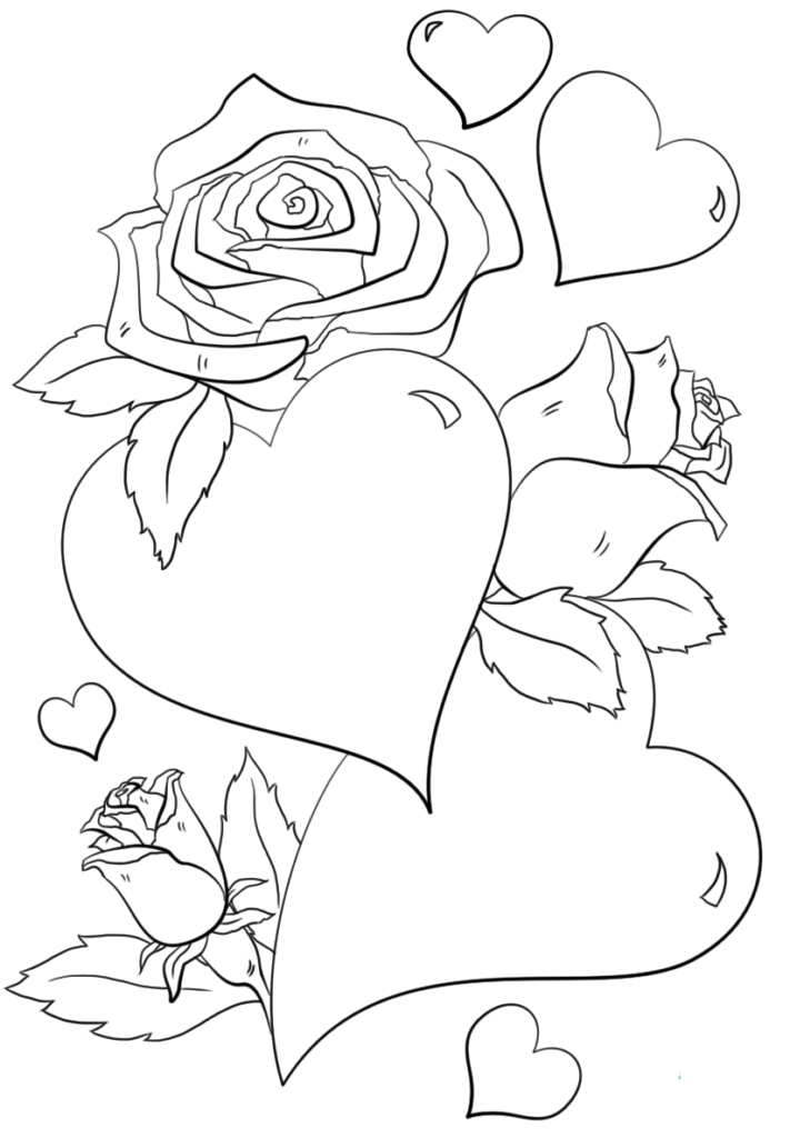 Heart Coloring Pages – coloring.rocks!