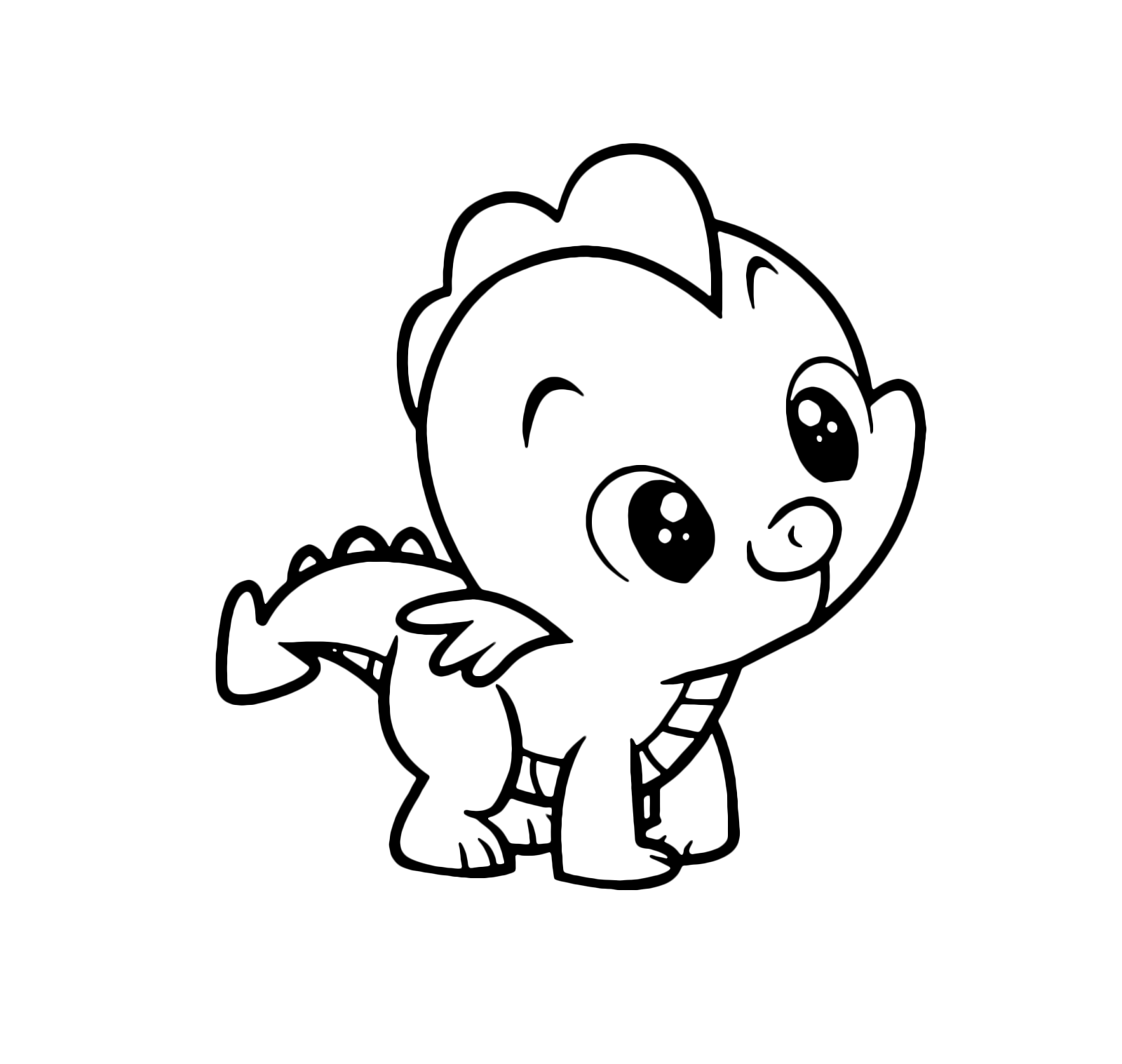 Coloring Pages  Baby Dragon Spike Coloring Pagey Little Pony ...