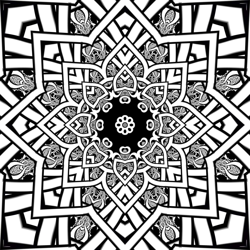Fractal Coloring Pages Printable Coloring Pages 17025 ...