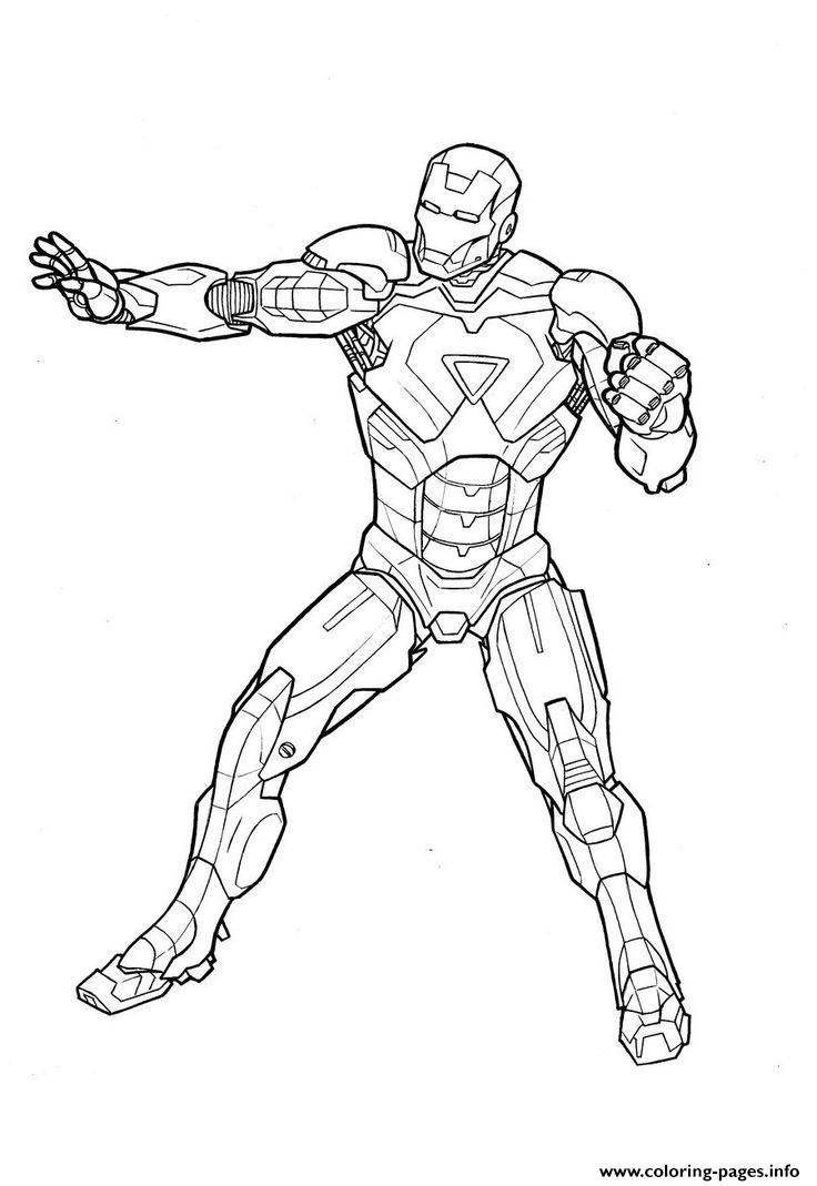 Print iron man s free to print4460 Coloring pages