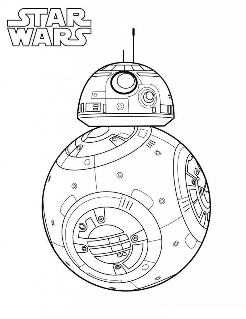 BB-8 Coloring Pages - Best Coloring Pages For Kids