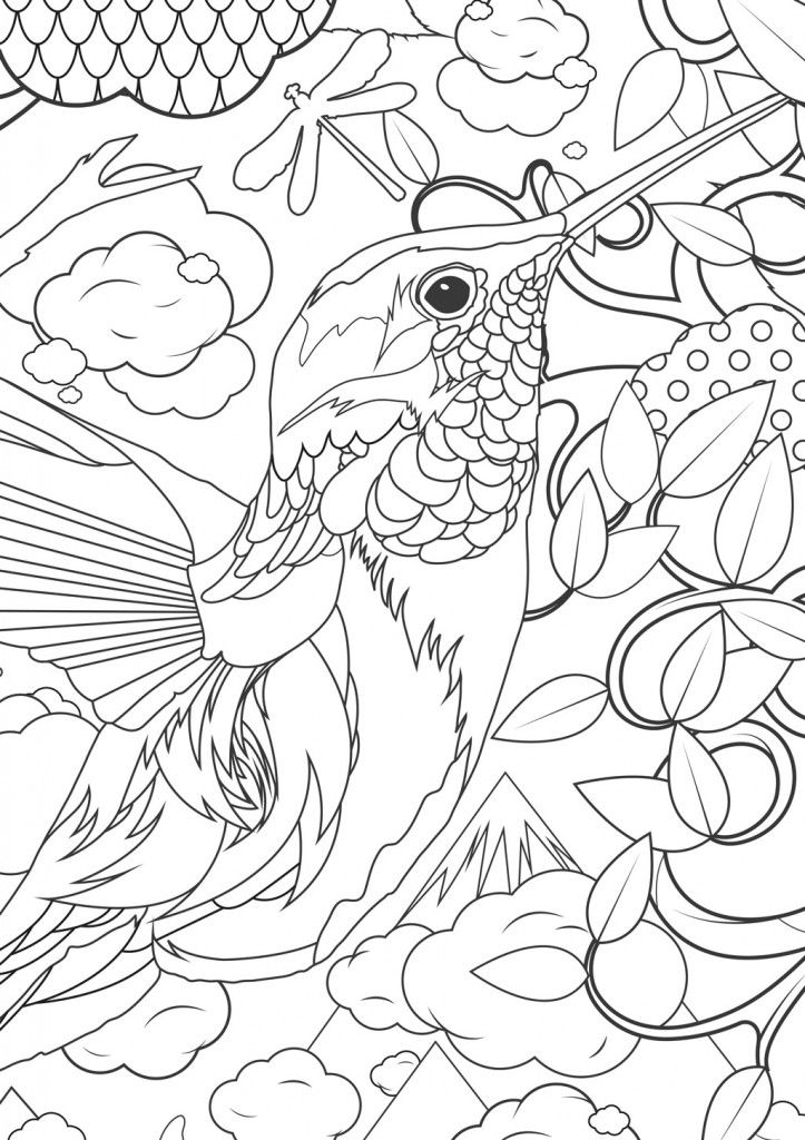 difficult animals for adults coloring pages | Animal ...