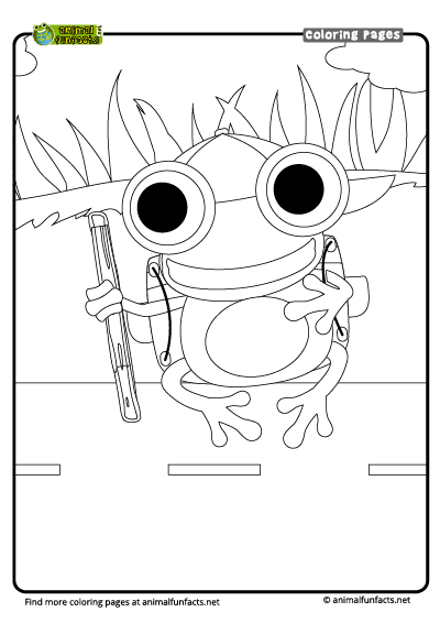 Coloring Page - Toad Migration