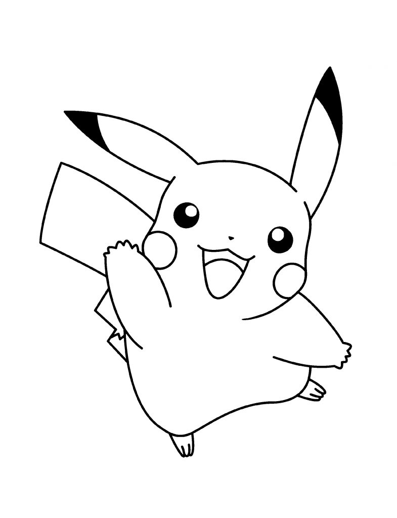 Adorable Pikachu Coloring Pages | 101 Coloring | Pokemon coloring pages,  Pokemon coloring, Pikachu coloring page
