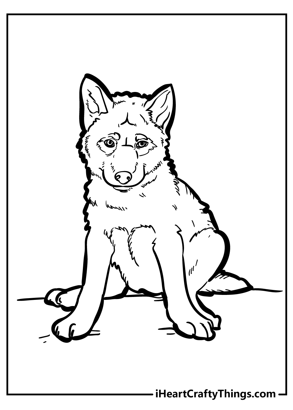 25 Wolf Coloring Pages - All New And Updated (2021)