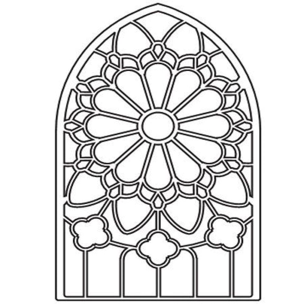 Medieval stained glass, Stained glass patterns, Pattern coloring pages