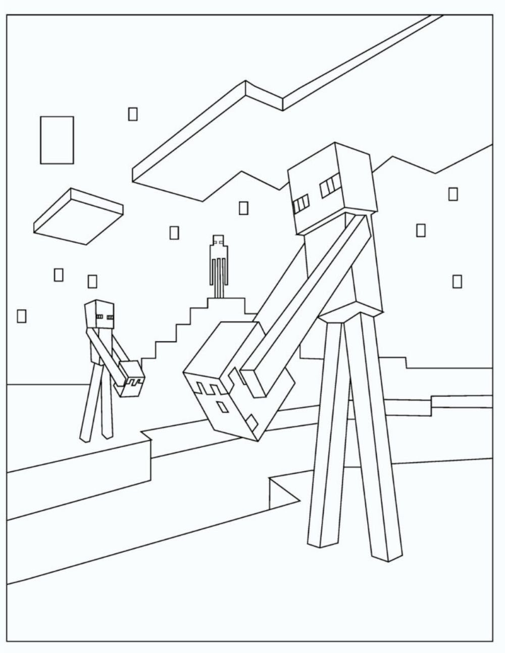Free Minecraft Coloring Pages (Print and Download PDFs) - Comics Sherpa