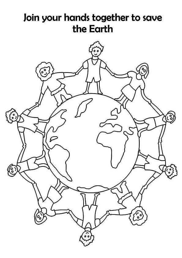 Printable Earth Day Coloring Pages PDF - Coloringfolder.com | Earth day coloring  pages, Earth coloring pages, Save earth
