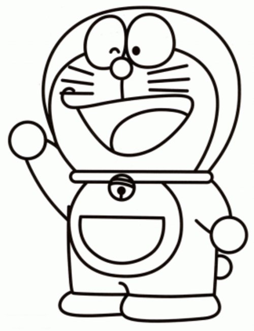 Doraemon And Nobita Coloring Pages - Colouring Pages for Kids