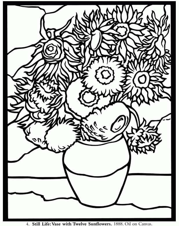 Popular Still Life 3 Coloring Pages For Kids Pinterest Dovers ...