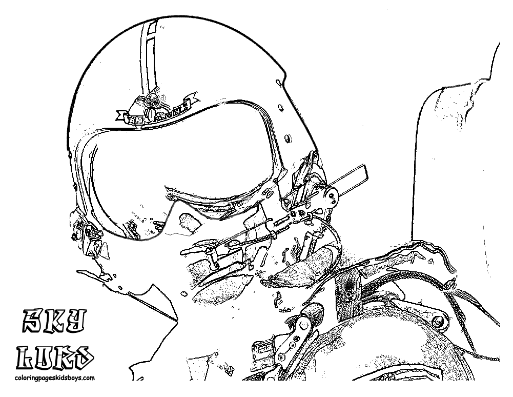 military plaNES Colouring Pages