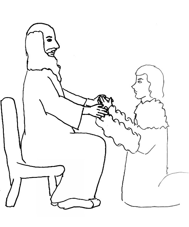 Coloring Pages Of Jacob Blind