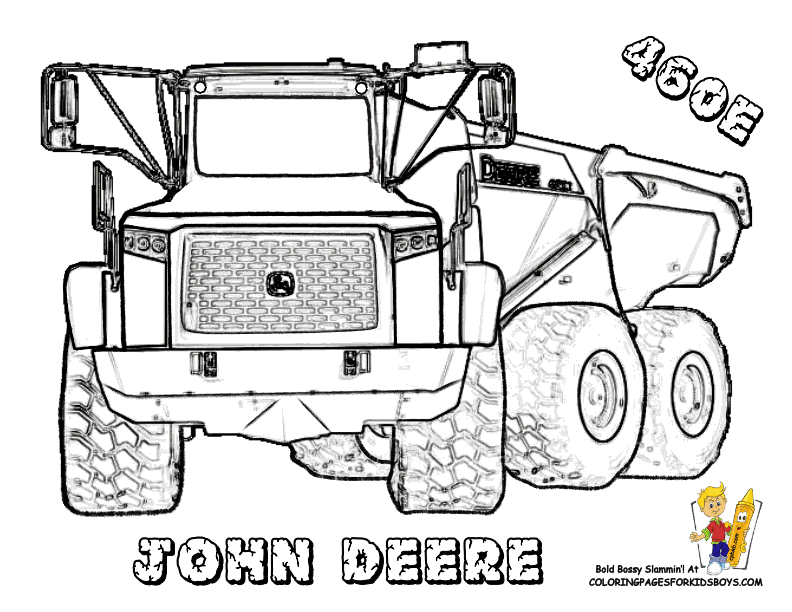 traktor ausmalbilder john deere : daring john deere