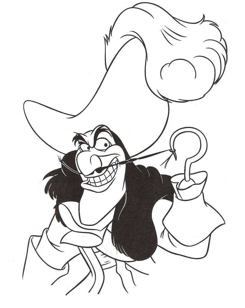 Download Captain Hook Coloring Page - Coloring Home