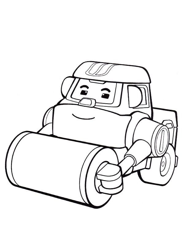 colouring page Steamroller Max | coloringpage.ca