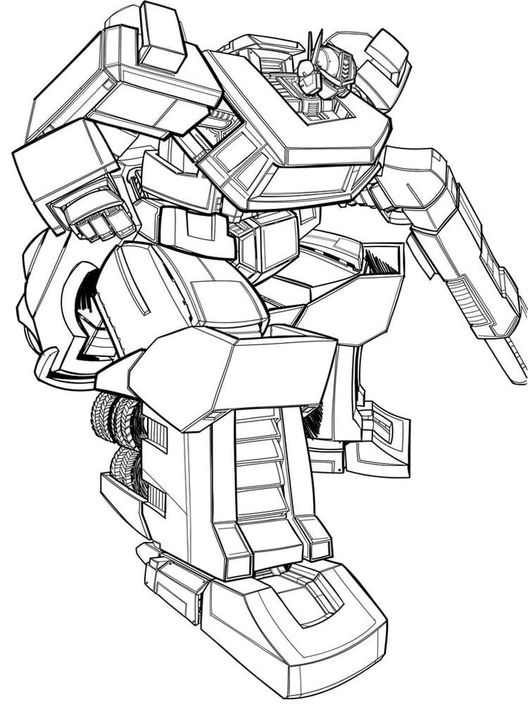 Optimus Prime Coloring pages - 120 Free coloring pages