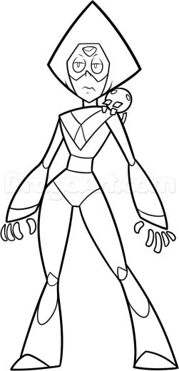 Peridot How To Draw Steven Universe Coloring Pages Sketch Coloring Page