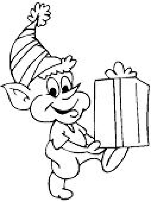 Christmas Elves Coloring Pages: Rudolph Santa Claus And Hermey The ...