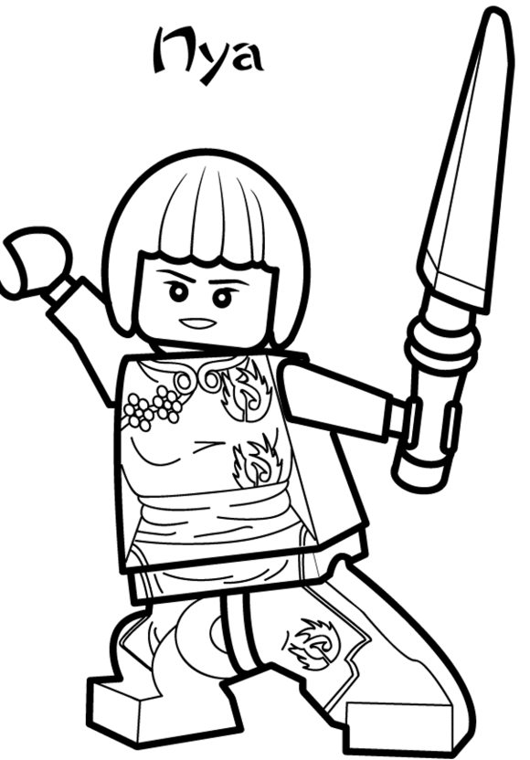 Cole Ninjago Coloring Pages | Cartoon Coloring pages of ...