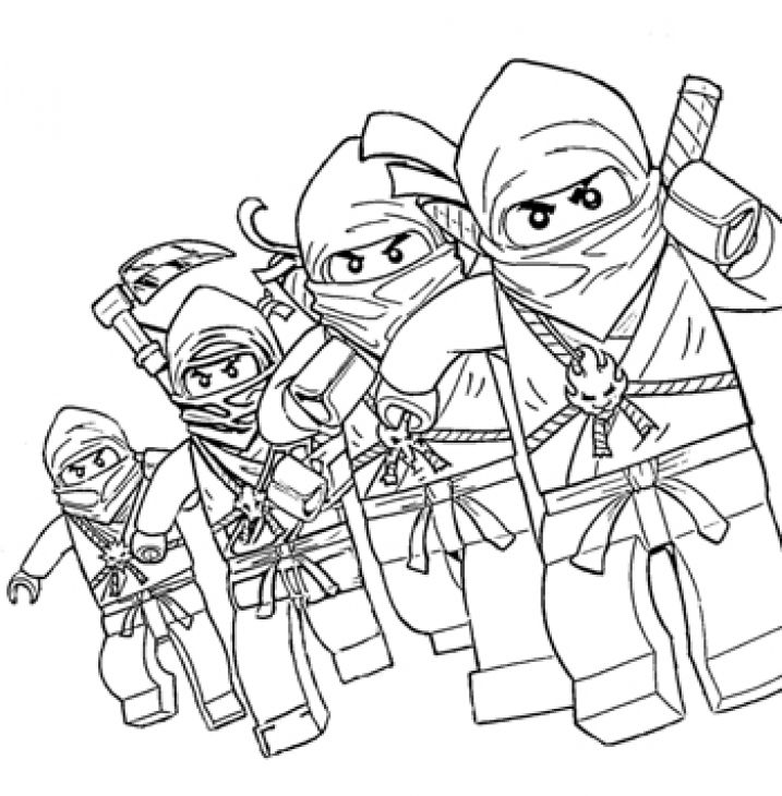 Printable Coloring Pages Of Ninjago - Coloring Pages Now