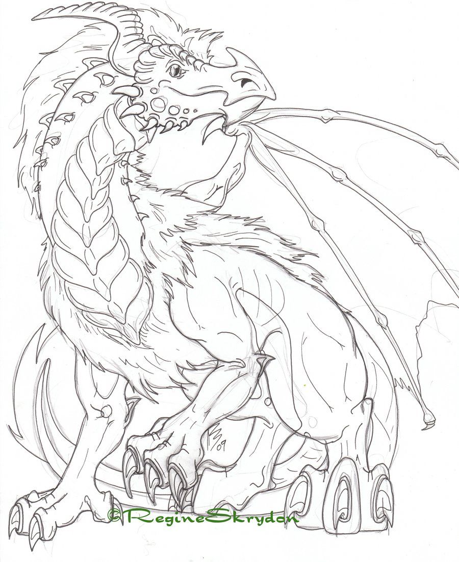 Coloring pages - Dragons | Dragon ...