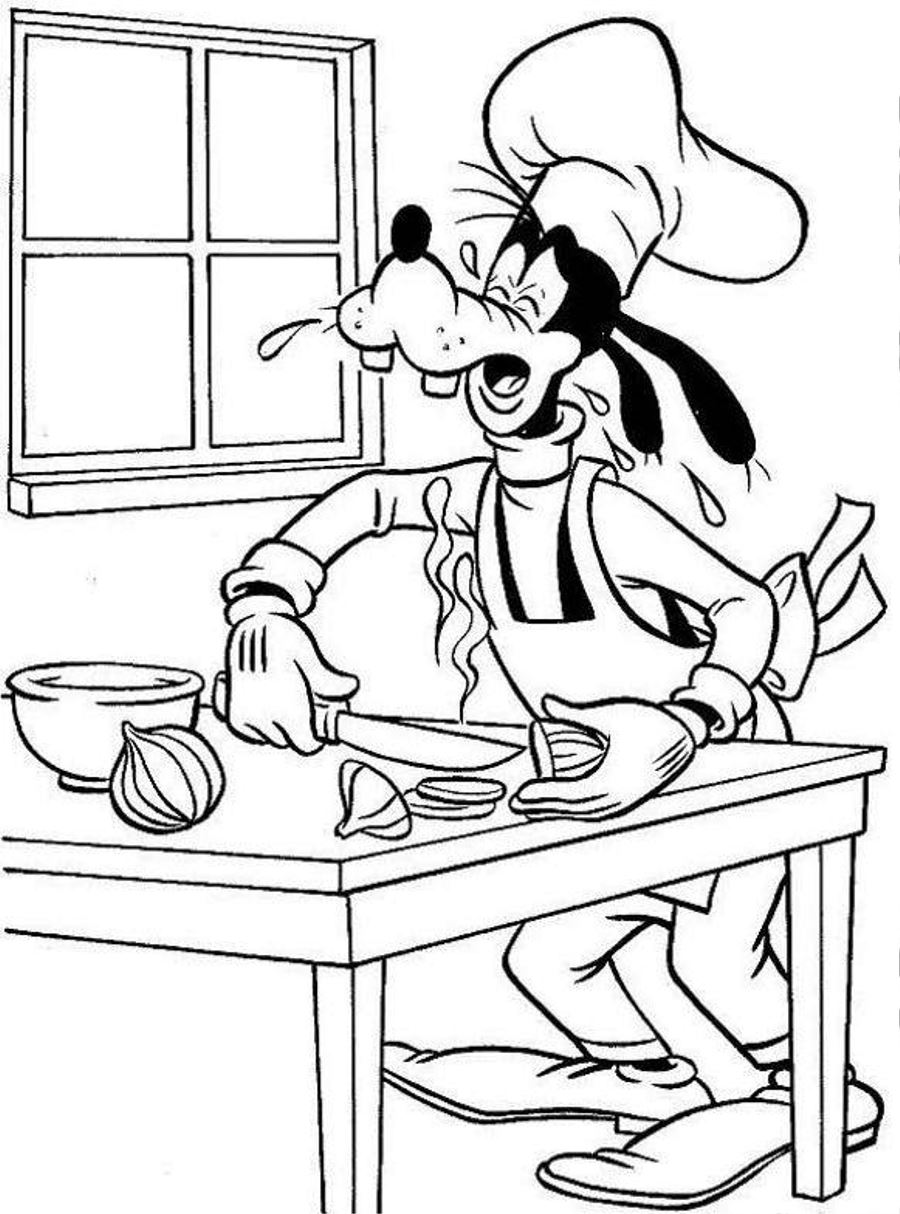 Printable Goofy Coloring Pages | Coloring Me