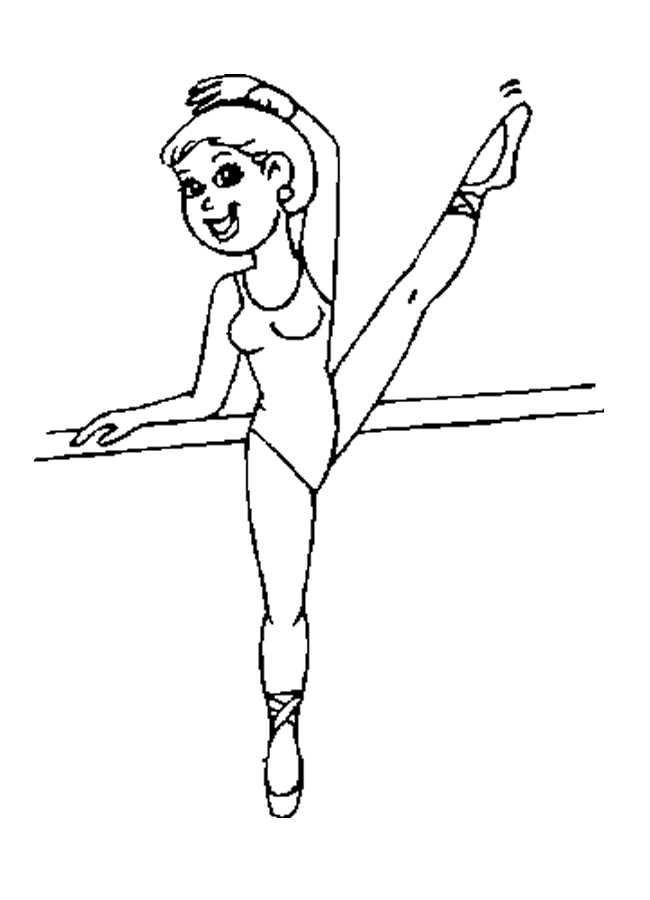Ballet Coloring Pages Free Printable - High Quality Coloring Pages