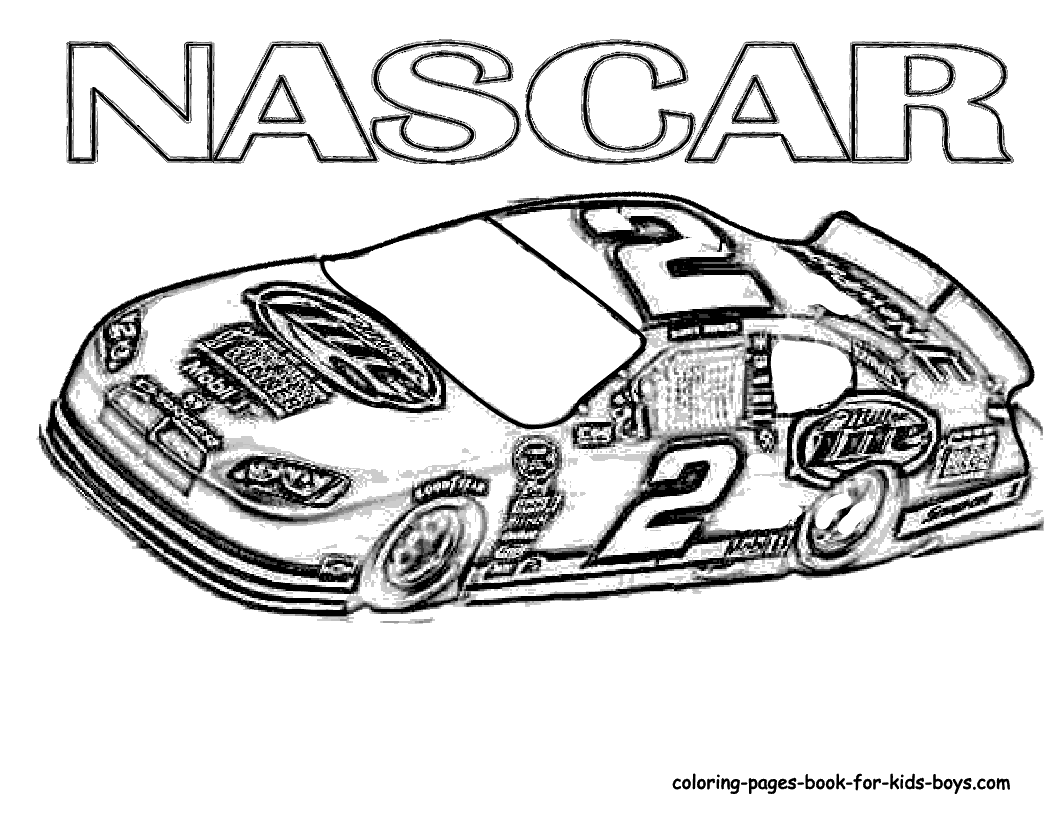 Cars Coloring Pages Printable Free   Coloring Pages For All Ages ...