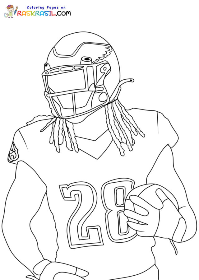 Philadelphia Eagles Coloring Pages