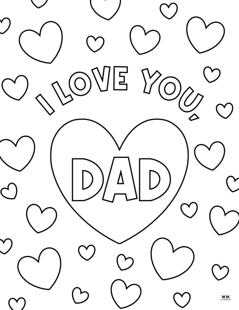 Love & I Love You Coloring Pages - FREE Printables | Printabulls