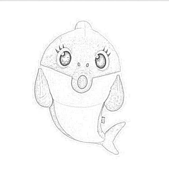 The Holiday Site: Pinkfong Baby Shark Song Doll Coloring ...