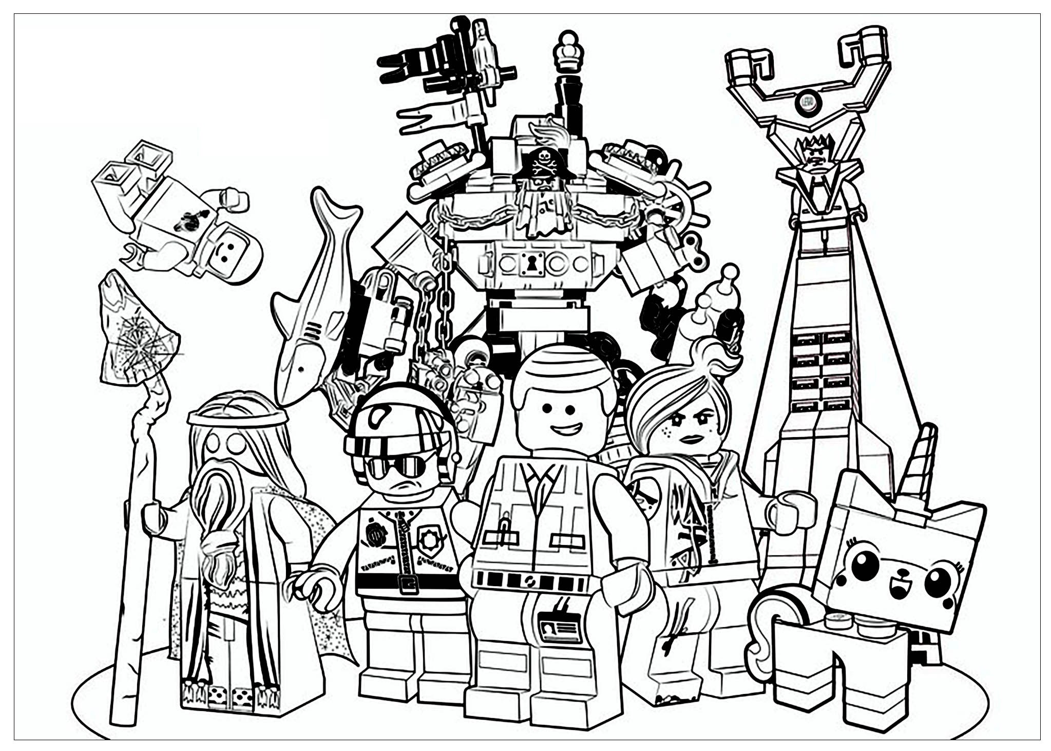 Emmet Coloring Pages - Coloring Home